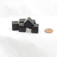 thumbnail image 1 of Black Blank Dice Cubes D6 16mm (5/8in) Set of 6 Wondertrail, 1 of 1