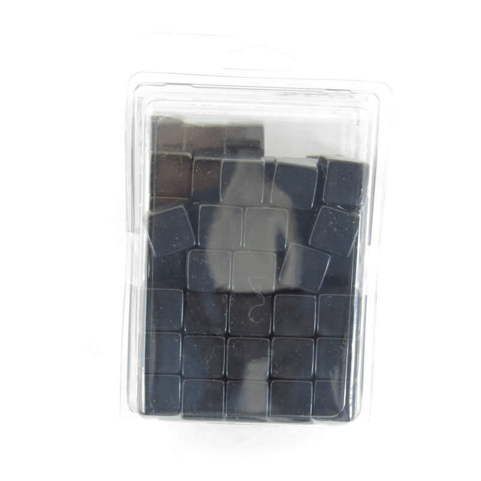 Black Blank Opaque Dice Counting Cubes D6 16mm (5/8in) Bulk Pack of 100 Wondertrail