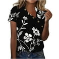 thumbnail image 1 of Cilsoka Black Blouses for Women Business Casual Womens Funny T Shirts Adult Humor Old Try Before You Buy, 1 of 6
