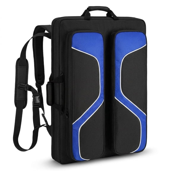 Black & Blue For 4x5 Sticks Billiard Cue Case Stick Carrying Bag