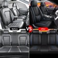 thumbnail image 1 of Black&Blue Seat Cover for KIA 97% Models,Faux Leather Seat Cover for Cars,Waterproof Non-slip Car Seat Protectors for 5PCS Seats, 1 of 8