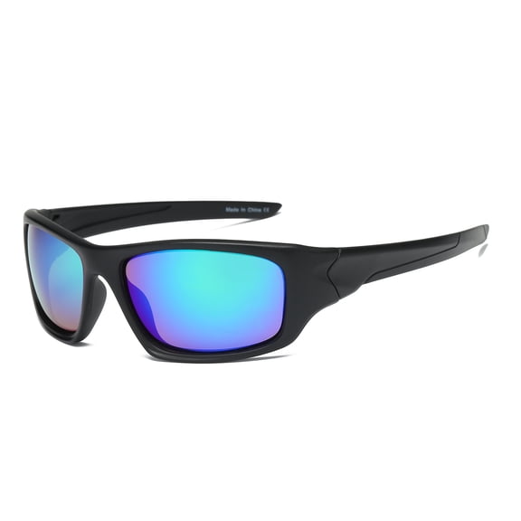Black & Blue Soft Gradient Sunglasses - Gentle Tone UV400 Protection for Urban Casual Wear & Light Outdoor Activity Eyewear