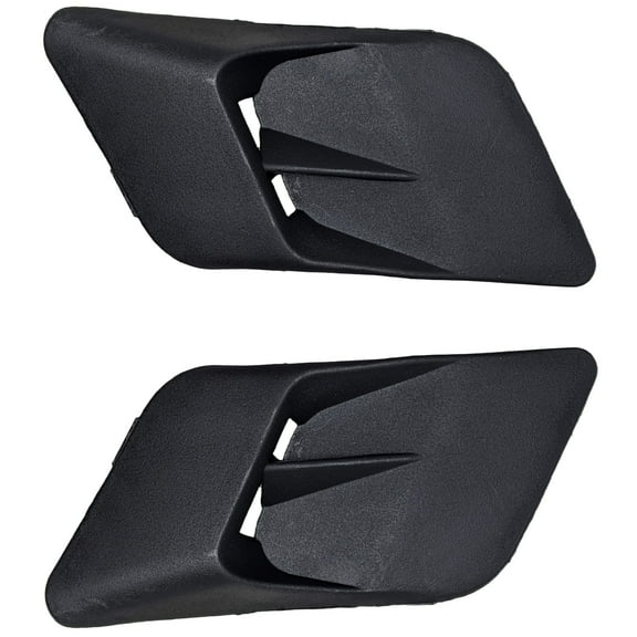 Black Body Plastic Front Side Fender Vent For Taotao Hawk Boulder Coolster Vitacci IceBear RPS TrailMaster 110B 50cc 70cc 90cc 110cc Quad ATV Version 1