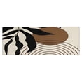 thumbnail image 1 of Black Boho Geometric and Plant Pattern Kitchen Rug Mat,Kitchen Runner Rugs Non Skid Washable,Decorative Kitchen Floor Mats for Kitchen,Sink,Laundry,17"X47", 1 of 5