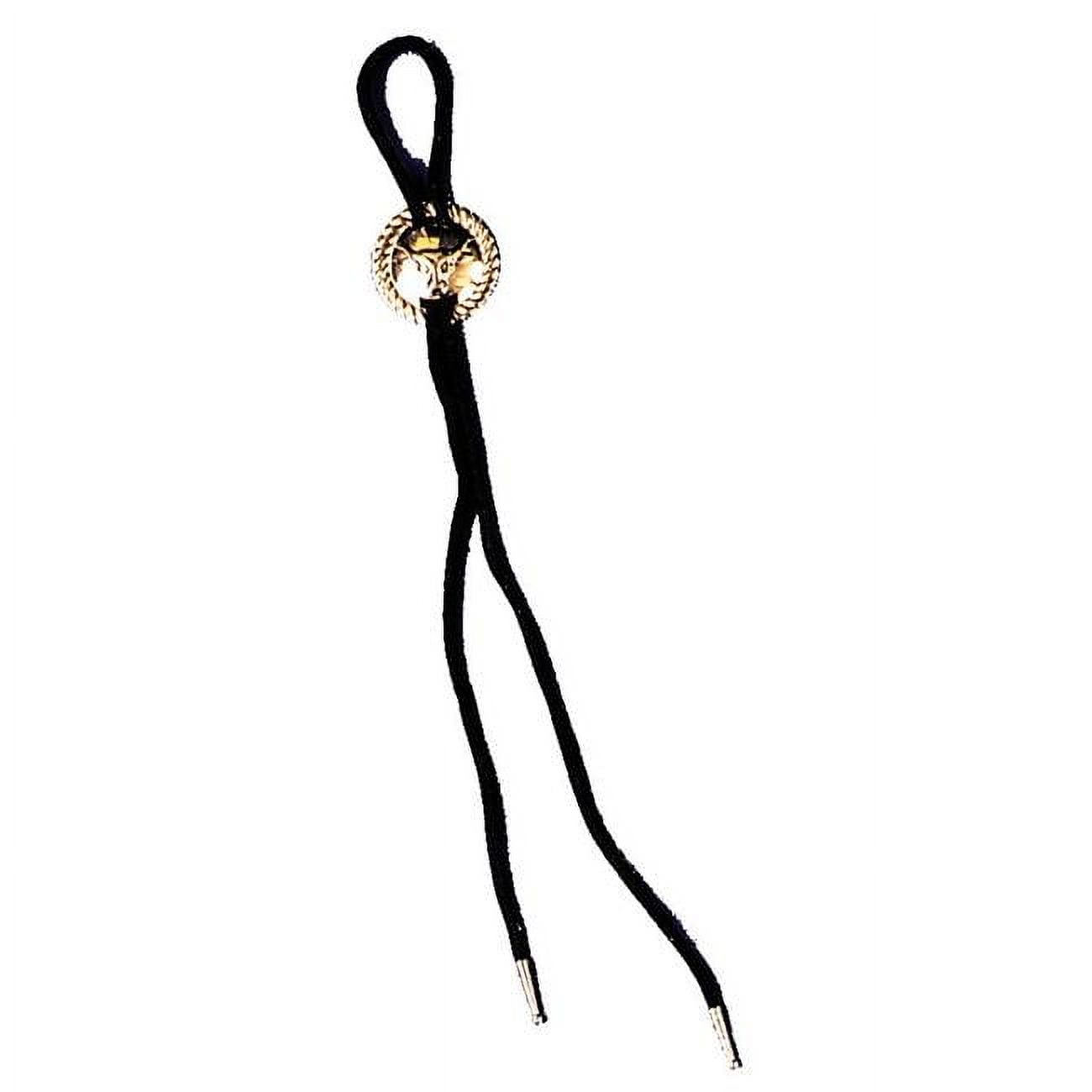 Black Bolo String Tie Adult Halloween Accessory - Walmart.com