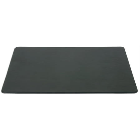 Black Bonded Leather 17 x 14 Conference Table Pad