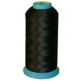 thumbnail image 1 of Black Bonded Nylon Sewing Thread T70 #69 1500 Yard for Outdoor, Upholstery, Leather, 1 of 2