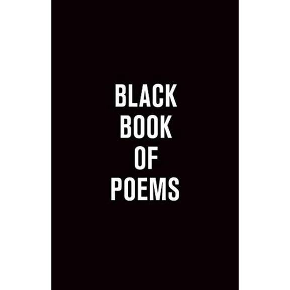 Pre-Owned Black Book of Poems Paperback