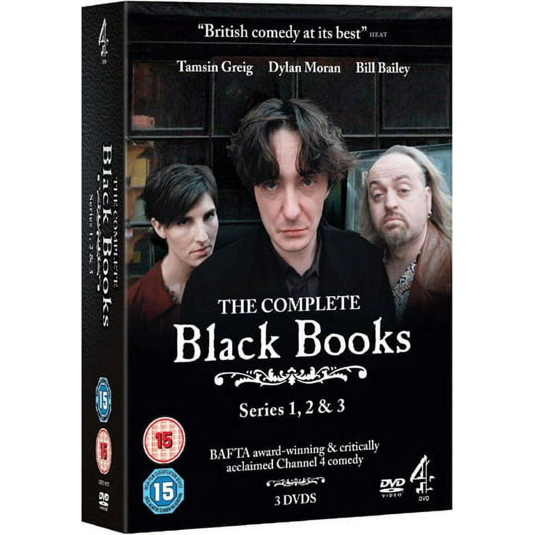 Black Books (Complete Series 1, 2 & 3) - 3-DVD Box Set ( Black Books -  Complete Series One, Two and Three ) [ NON-USA FORMAT, PAL, Reg.2 Import 