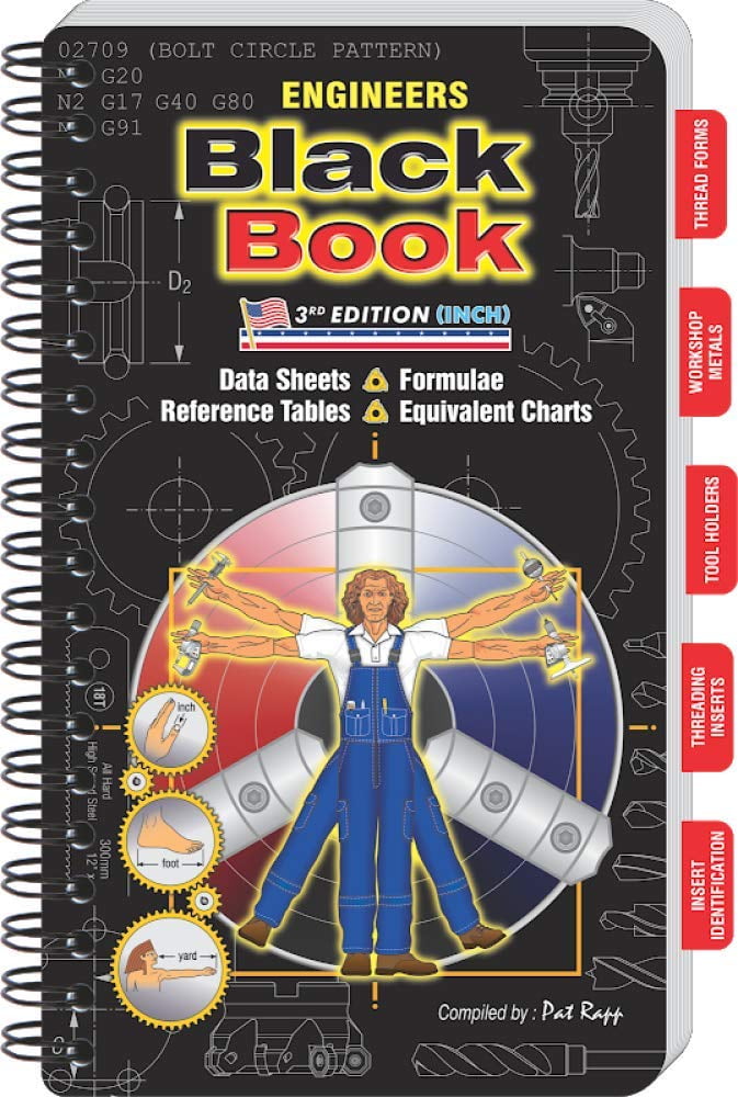 EBB3INCH Engineers Black Book: Pocket Size 3rd Edition (Inch) by Pat Rapp