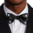 thumbnail image 1 of Black Bow Tie with LED Lights, White, 1 of 1