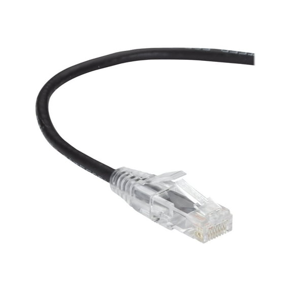 Black Box 2ft Cat.6 Snagless UTP Network Patch Cable Black C6PC28BK02