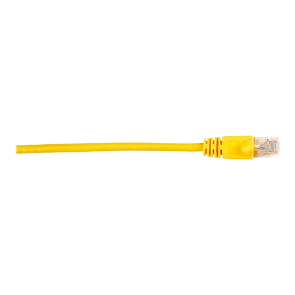 Black Box - Patch cable - RJ-45 (M) to RJ-45 (M) - 4 ft - UTP - CAT 6 - molded, snagless, stranded - yellow