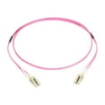 thumbnail image 1 of Black Box Connect - Patch cable - LC multi-mode (M) to LC multi-mode (M) - 15 m - fiber optic - duplex - 50 / 125 micron - OM4 - erika violet, 1 of 5