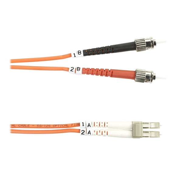 Black Box 9.84ft Fiber Optic Duplex Patch Network Cable FO50003MSTLC