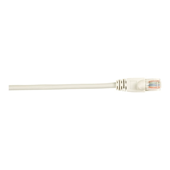 Black Box Connect - Patch cable - RJ-45 (M) to RJ-45 (M) - 7 ft - UTP - 22.5 dB - CAT 5e - molded, snagless - gray