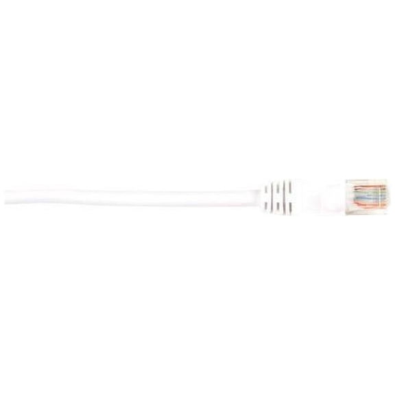 Black Box CAT5EPC-010-WH Black Box CAT5e Value Line Patch Cable, Stranded, White, 10-ft. (3.0-m) - Category 5e for Network Device - Patch Cable - 10 ft - 1 x RJ-45 Male Network - 1 x RJ-45 Male