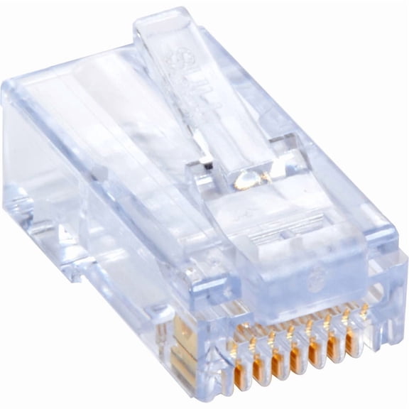 Black Box Cat6 Ez-rj45 Modular Plugs, 100-pack - 100 Pack - 1 X Rj-45 Male (c6ezup-100pak)