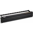 thumbnail image 1 of Black Box CAT6 Feed-Through Patch Panel - Unshielded, 48-Port (jpm820a), 1 of 2