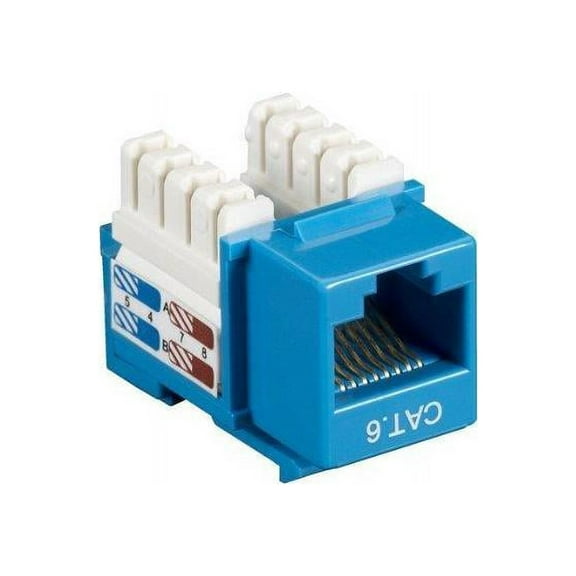 Black Box CAT6 Value Line Keystone Jack Blue