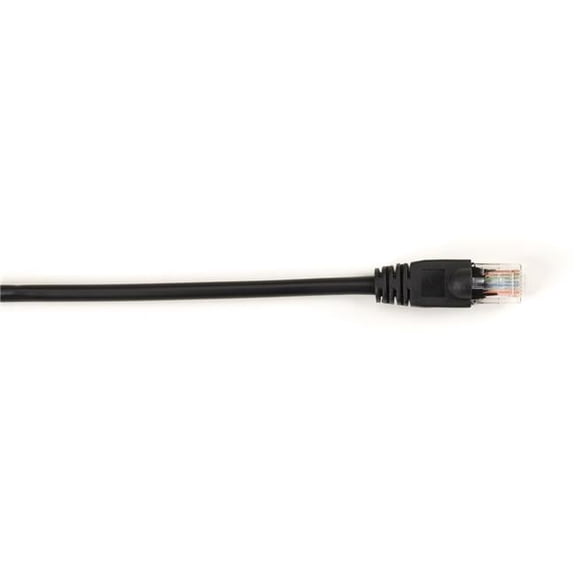 Black Box CAT6 Value Line Patch Cable, Stranded, Black, 4-ft. (1.2-m), CAT6PC-004-BK