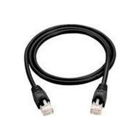 Black Box CAT6PC-007-BK CAT6 Value Line Patch Cable Stranded Black 7-ft.