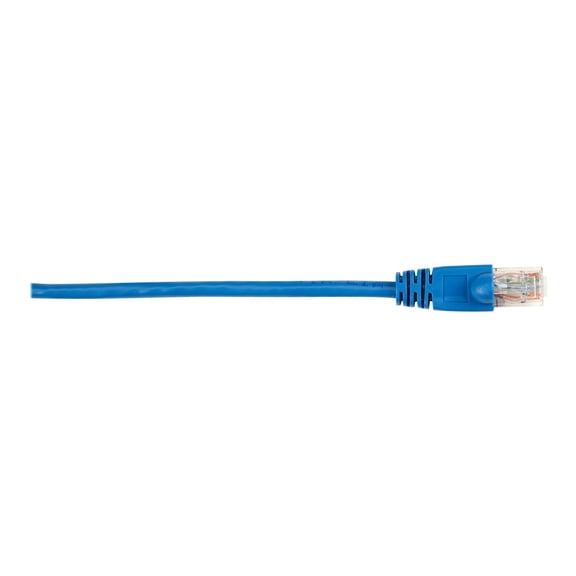 Black Box CAT6 Value Line Patch Cable, Stranded, Blue, 7-ft. [2.1-m], 25-Pack (cat6pc-007-bl-25pak)