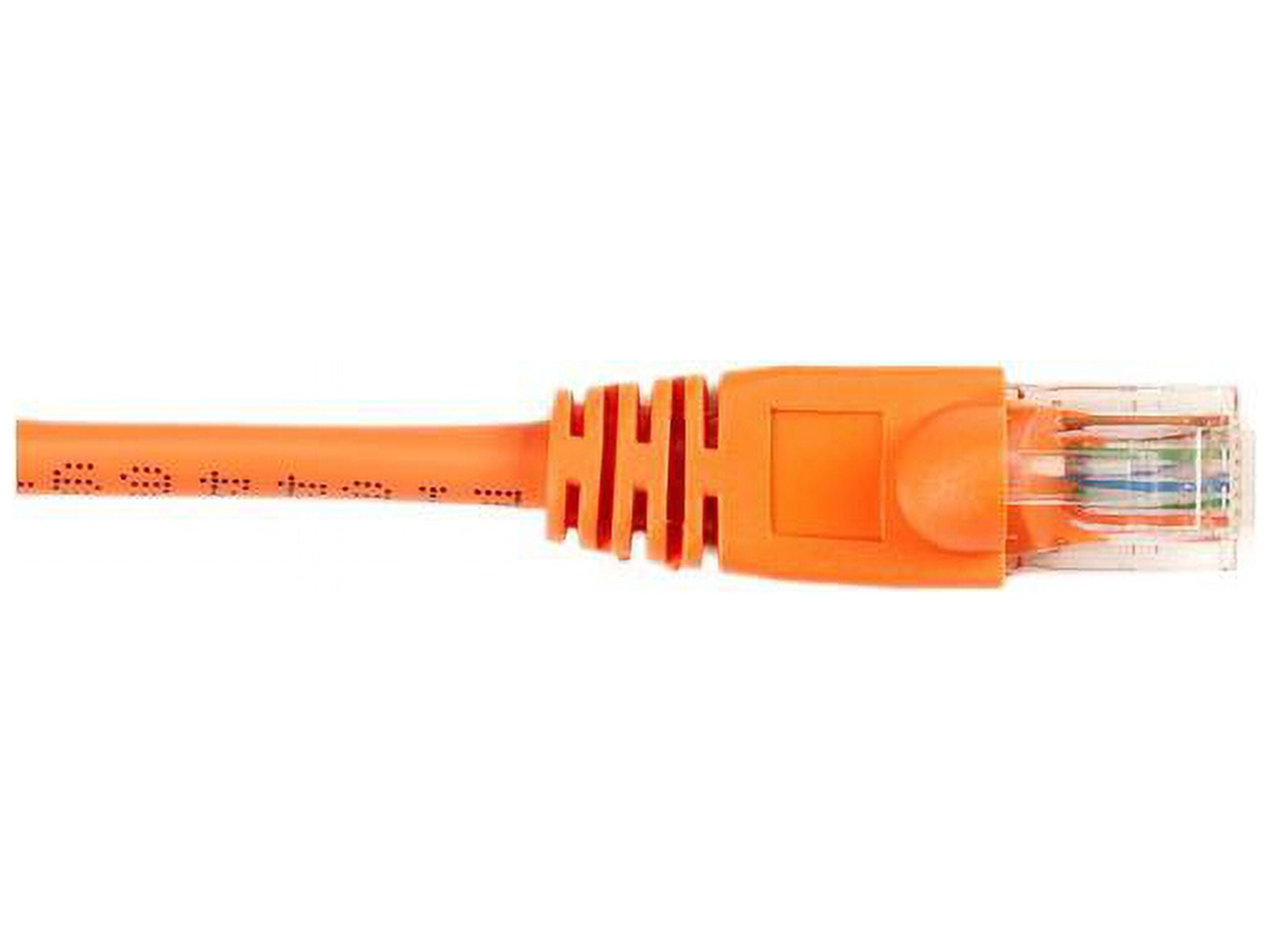Black Box CAT6 Value Line Patch Cable, Stranded, Orange, 3-ft. (0.9-m)