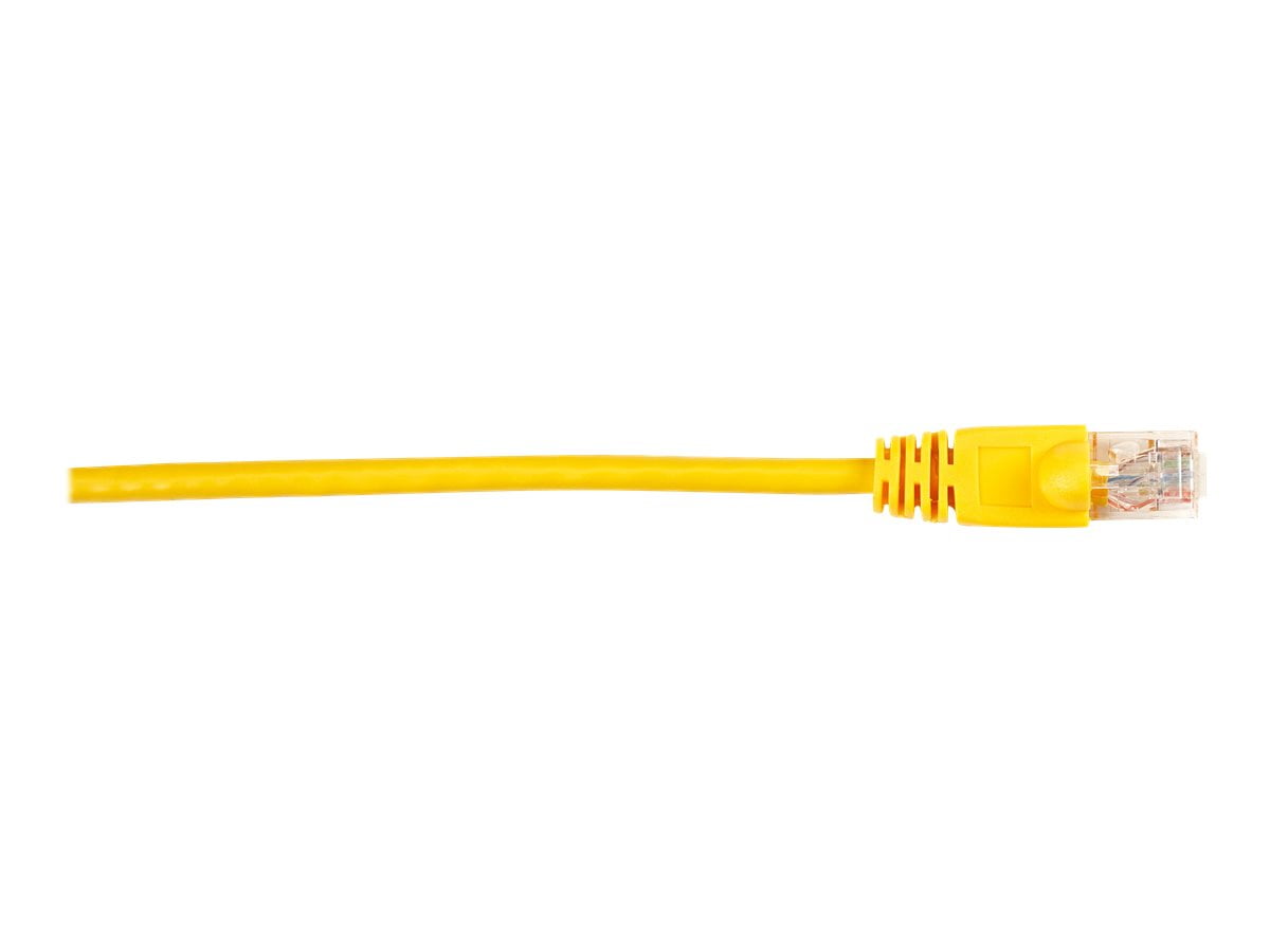 Black Box - Patch cable - RJ-45 (M) to RJ-45 (M) - 7 ft - UTP - CAT 6 - molded, snagless, stranded - yellow