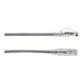 thumbnail image 1 of Black Box Slim-Net - Patch cable - RJ-45 (M) to RJ-45 (M) - 15 ft - UTP - CAT 6a - booted, molded, stranded - gray, 1 of 3