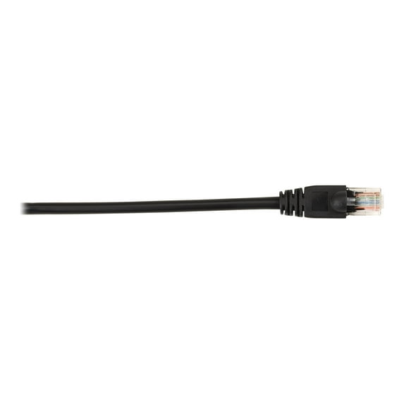 Black Box CAT6 Value Line Patch Cable Stranded Black 5ft CAT6PC-005-BK