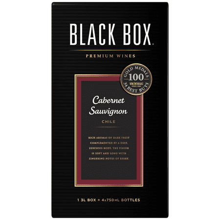 Black Box Cabernet Sauvignon Red Wine, 3L Box, 13.5% ABV