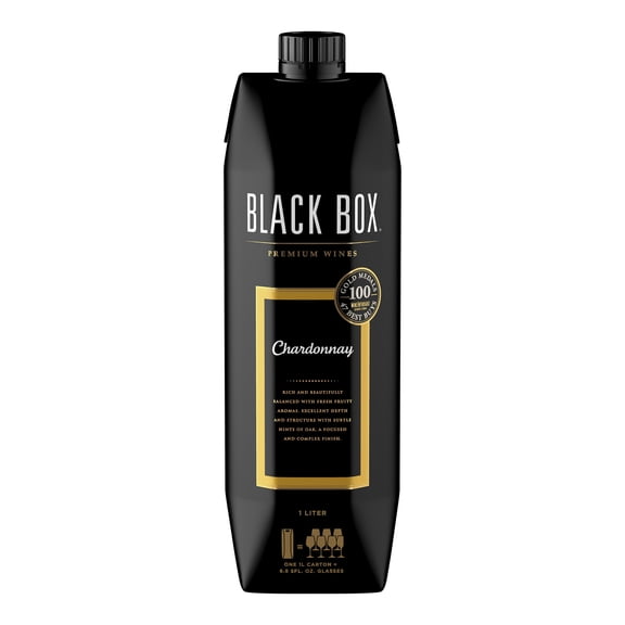 Black Box Chardonnay White Wine, 1 L Box