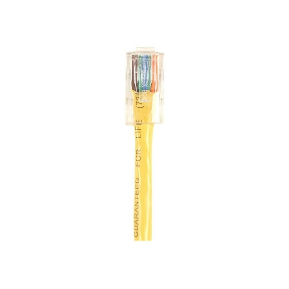 Black Box Connect - Patch cable - RJ-45 (M) to RJ-45 (M) - 2 ft - UTP - CAT 5e - stranded - yellow