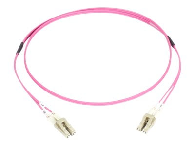 Black Box Connect - Patch cable - LC multi-mode (M) to LC multi-mode (M) - 7 m - fiber optic - duplex - 50 / 125 micron - OM4 - erika violet