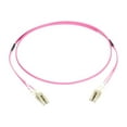 thumbnail image 1 of Black Box Connect - Patch cable - LC multi-mode (M) to LC multi-mode (M) - 7 m - fiber optic - duplex - 50 / 125 micron - OM4 - erika violet, 1 of 5
