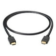 thumbnail image 1 of Black Box Corporation VCB-HDMI-005M 16.4 ft. (5.0m) Black Connector on First End:1 x 19-pin HDMI (Type A) Male Audio/Video
Connector on Second End:1 x 19-pin HDMI (Type A) Male Audio/Video Premium Hig, 1 of 2