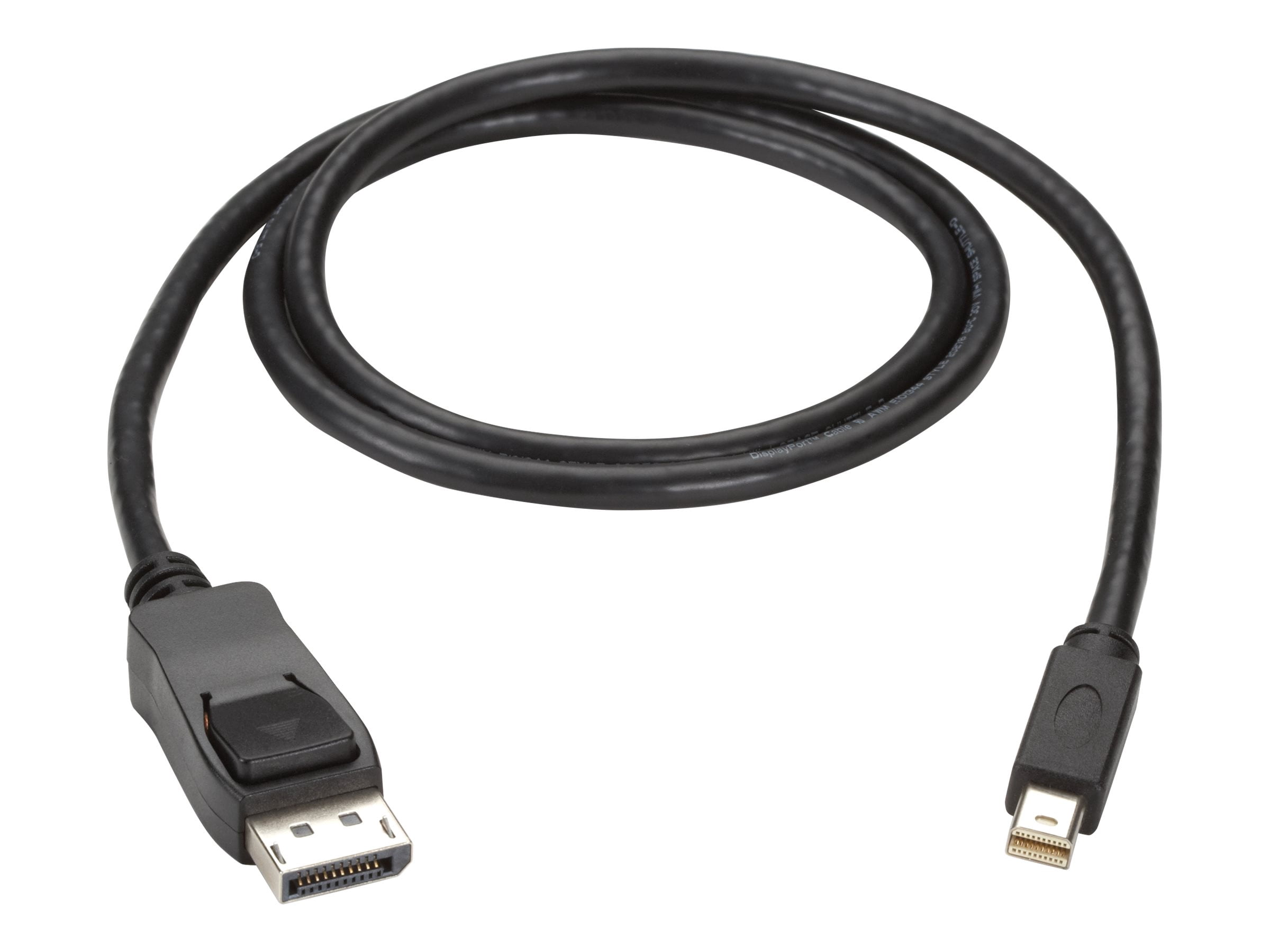 Black Box ENVMDPDP-0003-MM Mini DisplayPort to DisplayPort Cable - Male/Male, 3-ft.