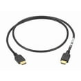 thumbnail image 1 of Black Box EVHDMI01T-002M Black Box HDMI to HDMI Cable, M/M, PVC, 2-m (6.5-ft.) - HDMI for Audio/Video Device, TV, Satellite Receiver - 6.56 ft - 1 x HDMI Male Digital Audio/Video - 1 x HDMI Male, 1 of 6