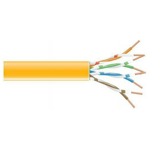 Black Box 1000ft GigaTrue Cat.6 UTP Bulk Network Cable Orange EVNSL0649A1000