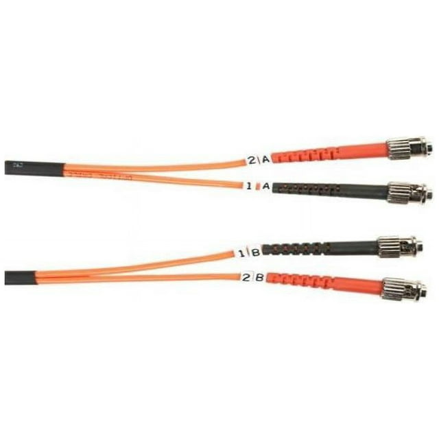 Black Box FO625-010M-STST 32.81 ft. Multimode Value Line Patch Cable