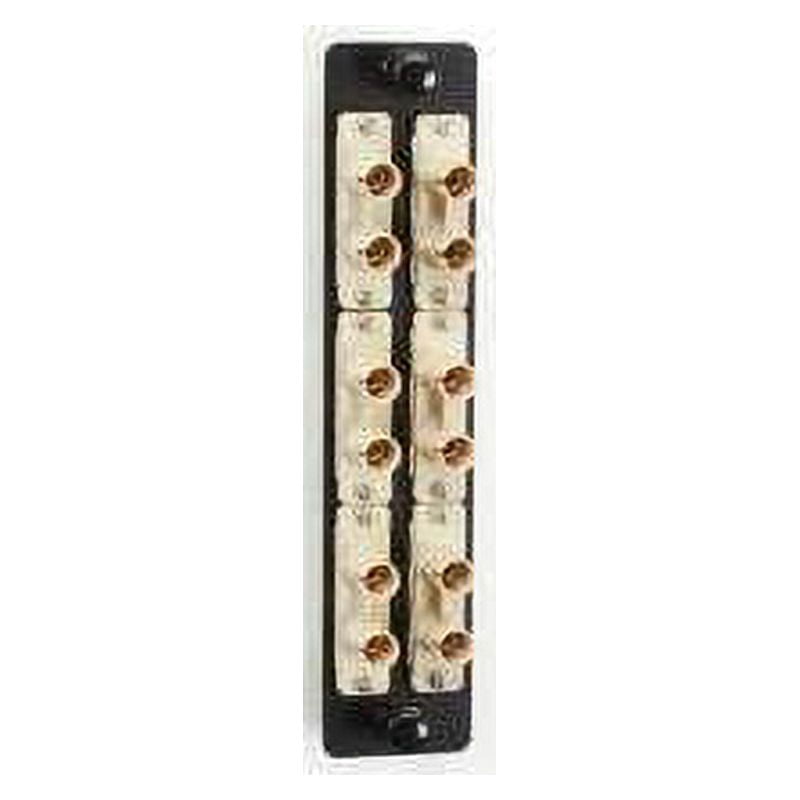Black Box Fbr Adp Pnl Hd Mm Ceramic 6-st Dplx Bg (JPM460B) - Walmart.com