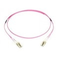 thumbnail image 1 of Black Box Connect - Patch cable - LC multi-mode (M) to LC multi-mode (M) - 2 m - fiber optic - duplex - 50 / 125 micron - OM4 - erika violet, 1 of 3