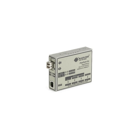Black Box FlexPoint 1000BASE-T to 1000BASE-SX, LC