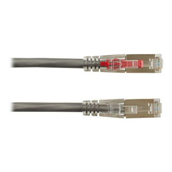 Black Box 5ft GigaTrue 3 Cat.6 Unshielded (UTP) Network Patch Cable - Gray
