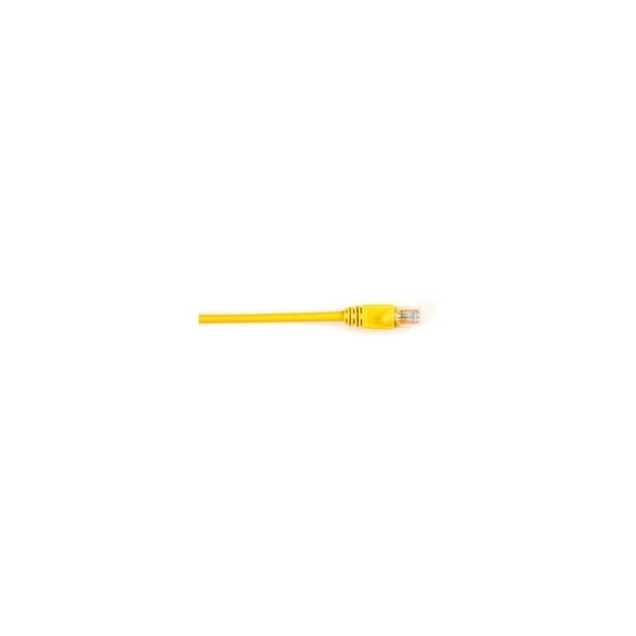 BLACK BOX CAT5EPC-002-YL CAT5E 100-MHZ STRANDED ETHERNET PATCH CABLE - UNSHIELDED (UTP), CM PVC, MOLDED S