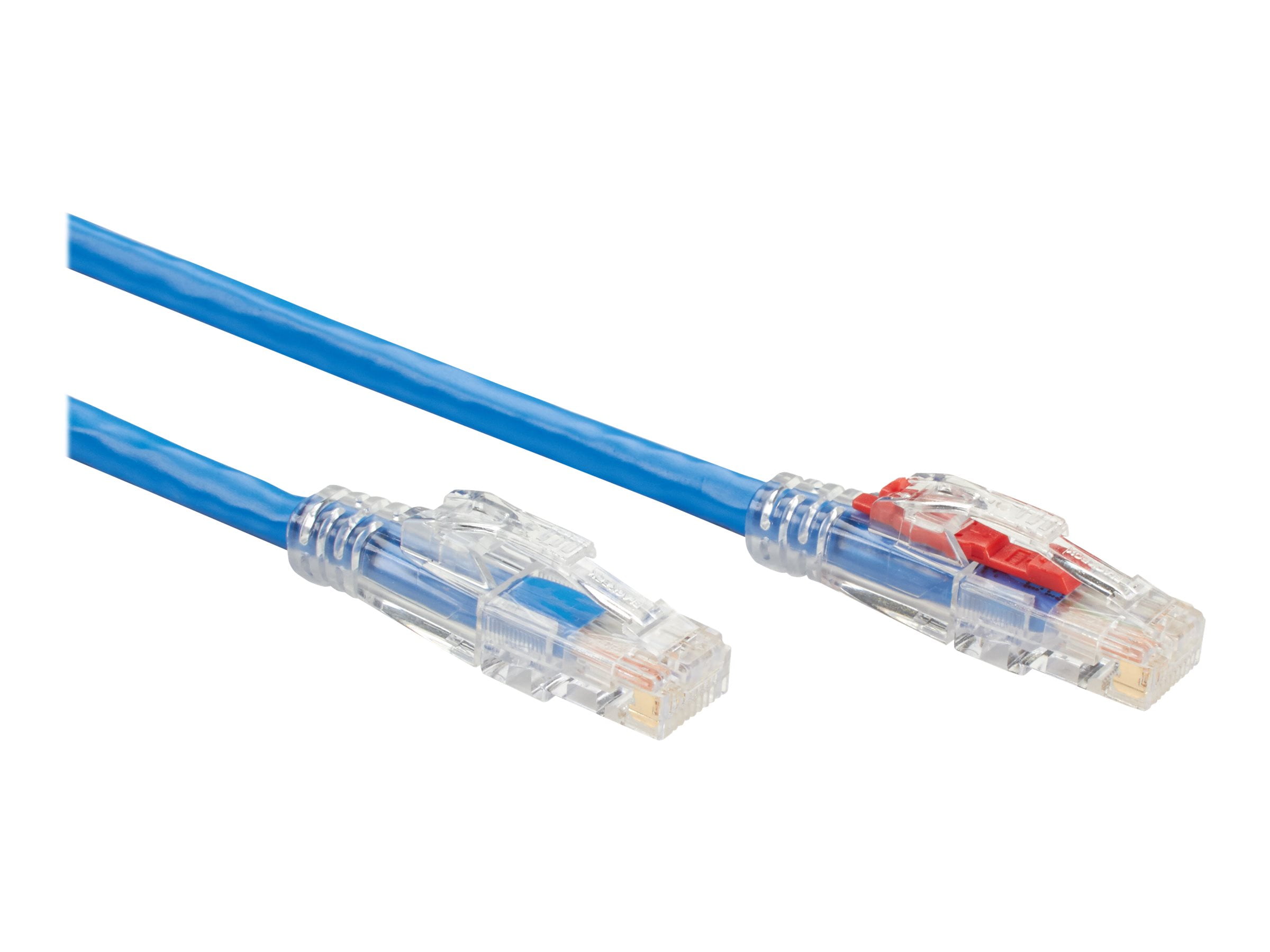 Black Box GigaTrue 3 - Patch cable - RJ-45 (M) to RJ-45 (M) - 30.4 m - UTP - CAT 5e - booted, stranded - blue