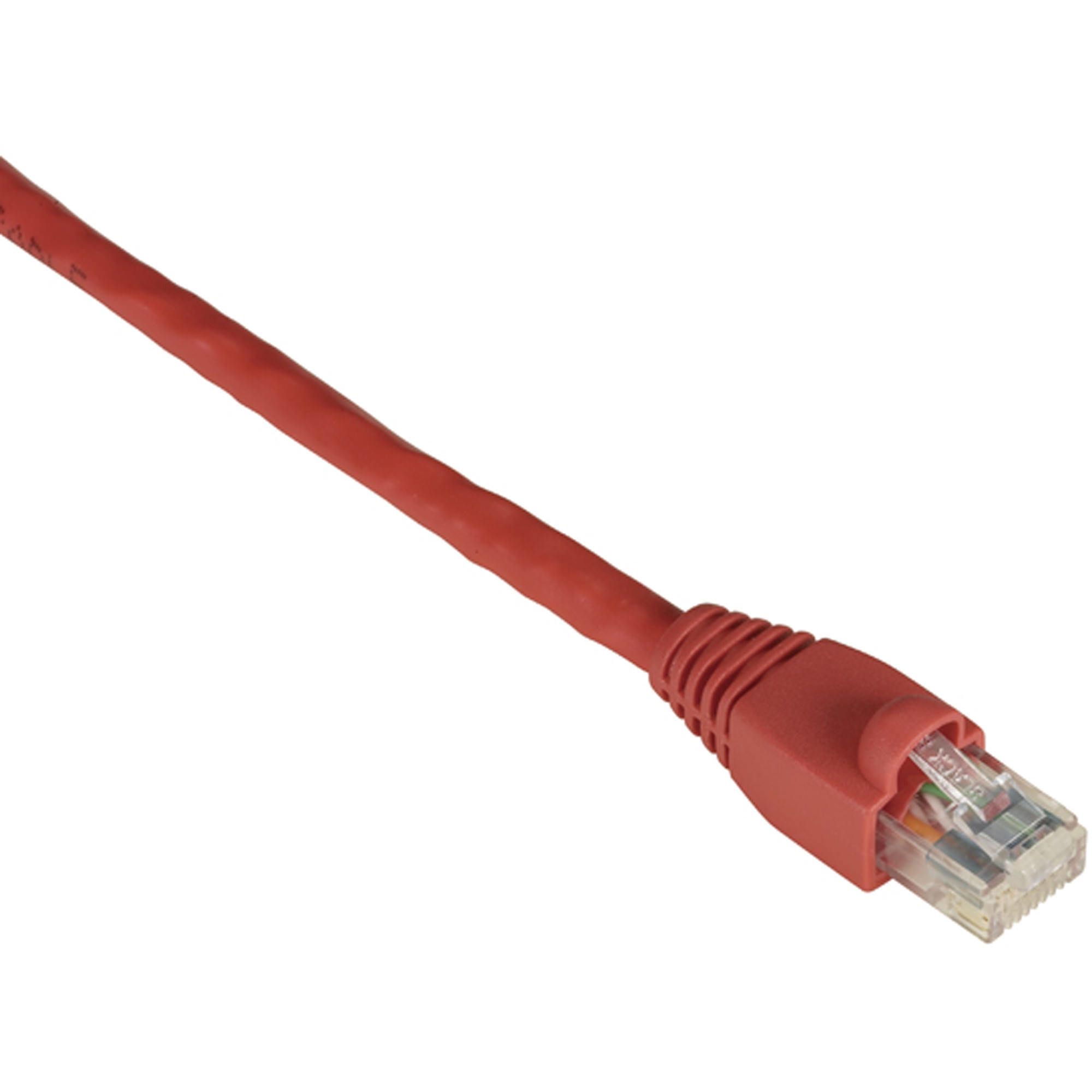 Black Box GigaTrue CAT6 550-MHz Stranded Ethernet Patch Cable - Unshielded, PVC, Snagless, RJ-45, Red, 25-ft.