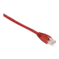 thumbnail image 1 of Black Box GigaBase 350 - Patch cable - RJ-45 (M) to RJ-45 (M) - 1 ft - UTP - CAT 5e - booted, snagless, stranded - red, 1 of 2