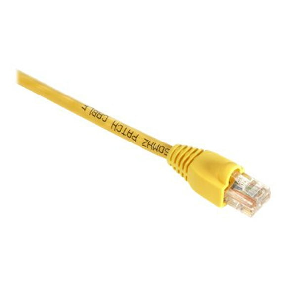 Black Box GigaBase 350 - Patch cable - RJ-45 (M) to RJ-45 (M) - 4 ft - UTP - CAT 5e - booted, snagless, stranded - yellow